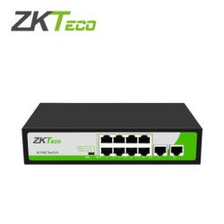 switch ZKTeco pe082-120-g 8 puertos rj45 10, 100, 1000 Mbps Poe af, at + 2 puertos rj45 gigabit no administrable