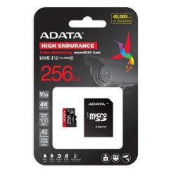 Memoria microSDXC Adata 256GB u3 v30s endurance (AUSDX256GUI3V30SHA2-RA1)