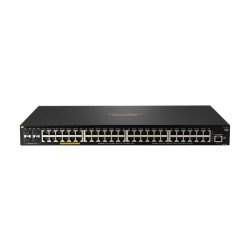 Switch HP Aruba 2930f 48g Poe+ 4SFP, 48 puertos RJ45 10/100/1000 Poe+ (740w) y 4 SFP+ (1/10g) administrable capa 3 (rIP, ospf, a