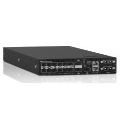 Networking EMC Switch S4112F, 12 x 10GbE SFP+, 3 x 100GbE QSFP28, IO to FAN, 2 x AC PSU, Networking, Jumper Cord, 250V, 12A, 2 M
