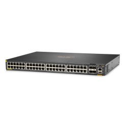 Switch HPe Aruba jl727a administrable capa 3 6200 48 rj45 Poe clase 4 y 4 SFP 370watts