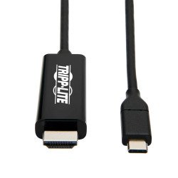 Cable Tripp-Lite adaptador USB c a HDMI (m m), 4k @ 60 Hz, 4 4 4, HDR, compatible con thunderbolt 3, negro, 91.4 cm