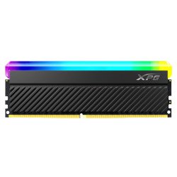 Memoria RAM Adata XPG Spectrix D45G - DDR4 16GB UDIMM 3600MHz, con iluminación RGB. Disipador negro. Np. AX4U360016G18I-cbkd45g