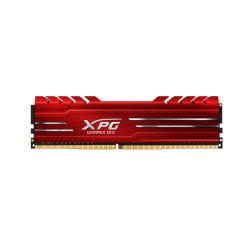 Memoria Adata UDIMM DDR4 16GB PC4-25600 3200MHz CL16 1.2v XPG Gammix D10 rojo con disipador PC, gamer, alto rendimiento