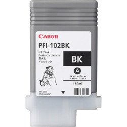 Tanque de tinta Canon para Imageprograf PFI-102BK negro 130ml (solo IPF605 510 6"50 6"55 710 750 720 