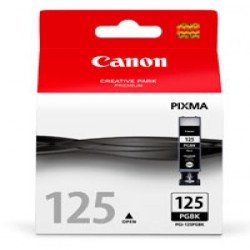 Tinta Canon color negro PGI 125 bk