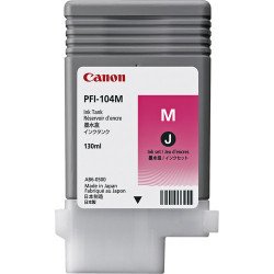Tanque de tinta Canon para Imageprograf PFI-104m magenta 130ml (solo IPF 500 600 700 610 IPF650 655