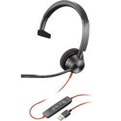 POLY Auriculares USB-A Blackwire 3310