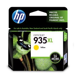 Cartucho de tinta HP 935 XL amarillo alto rendimiento hasta 825 páginas c2p26al