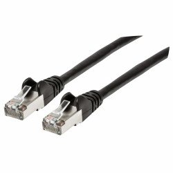 Cable de red Cat6a S FTP Intellinet 741538 - 2.1 m, RJ-45, RJ-45, Macho Macho, Negro