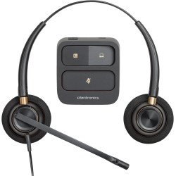 Poly EncorePro 520 with Quick Disconnect Binaural Headset TAA-US (89434-01)