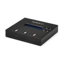 Clonador Autónomo 1 2 para Memorias USB, Copiador, Copia Sector por Sector de Sistema y Ficheros, 1.5 GB min, LCD