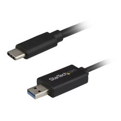 Cable de Transferencia de Datos para Mac y Windows USB 3.0 USBC a USBA, USB TipoC, Extremo Secundario  1 x 24-pin USB 3.0 Type C