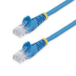 Cable de Red 1.8m Categoría Cat5e UTP RJ45 Gigabit Ethernet Patch Moldeado Snagless, Azul, Extremo prinicpal  1, Extremo Secu