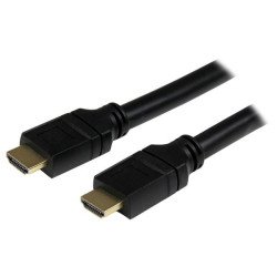 Cable HDMI de alta velocidad de 15m HD 4k x 2k, Certificado para Plénum, HDMI a HDMI, Extremo Secundario  1 x 19-pin HDMI Digi