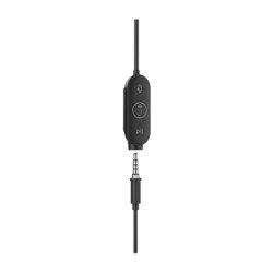 Zone Wired Earbuds - Auricular - en oreja - cableado - conector de 3.5 mm - aislamiento de ruido - grafito - Certificad