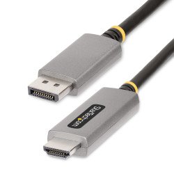 Cable Adaptador de 2m DisplayPort a HDMI, 8K 60Hz, 4K 144Hz, HDR10, Convertidor de Video Activo DP 1.4 a HDMI 2.1