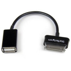 Adaptador USB OTG StarTech.com SDCOTG - Negro, USB A, Macho hembra