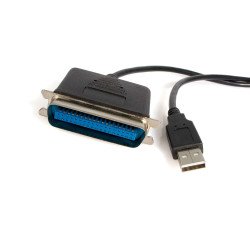 Cable adaptador de impresora StarTech.com ICUSB128410 - Negro