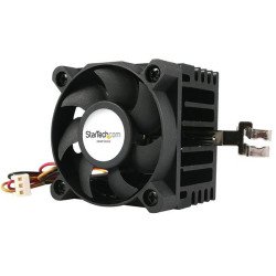 Ventilador StarTech.com - Enfriador, Negro, Aluminio, 81 g