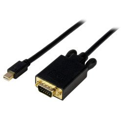 Convertidor Mini DisplayPort a VGA StarTech.com - mini DisplayPort, VGA (D-Sub), Macho Macho, Negro
