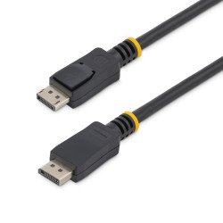Cable para monitor StarTech.com DISPLPORT20L - 6, 1 m, DisplayPort, DisplayPort, Macho Macho, Negro