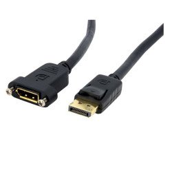 Cable DisplayPort StarTech.com - 9, 1 m, DisplayPort, DisplayPort, Hembra Macho, Negro