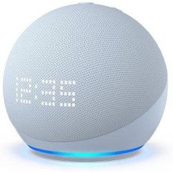 Echo Dot con reloj (5.ª generación modelo de 2022), Bocina inteligent
