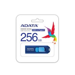 Memoria flash Adata UC300 256GB USB-c 3.2 azul (acho-UC300-256g-rnb, bu)