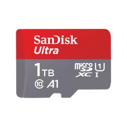 Memoria SanDisk 1TB micro sdxc ultra 150mb, s clase 10 c, adaptador