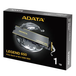 Unidad SSD m.2 Adata legend 850 2TB pcie g4 plata (aleg-850-2tcs)