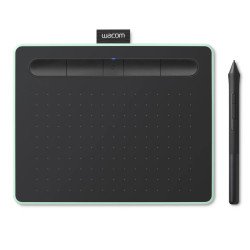 Wacom Intuos tableta de lápiz creativa small - digitalizador - 15.2 x 9.5 cm - electromagnético - 4 botones - inalámbrico, cable