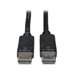 Cable DisplayPort con Conectores de Seguridad, 4K (M M), Negro, 6.09 m [20 pies] - DisplayPort es un nuevo estándar de interfaz