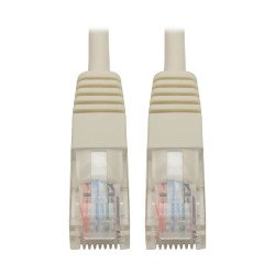 Cable Patch de Red Moldeado Snagless Cat5 Cat5e UTP RJ45 M M Blanco de 0.91 m [3 pies] - Categoría 5 - 350 MHz 1 Gbps - 0.91 met