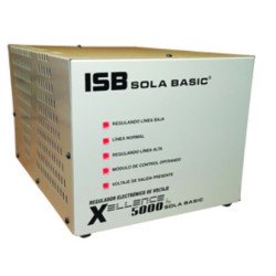Regulador Industrias Sola Basic XELLENCE 5000 - 5000 VA, 4, Color blanco