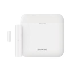 (AX PRO) KIT de Alarma AX PRO, Incluye: 1 Hub con batería de respaldo, 1 Contacto Magnético, Wi-Fi, Compatible con Hik-Connect P