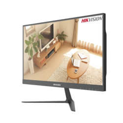 Monitor VA LED Full HD (1920 X 1080) de 23.8", Ideal para CCTV, Oficina y Hogar, Entrada HDMI-VGA, Montaje VESA (100 X 100), Uso