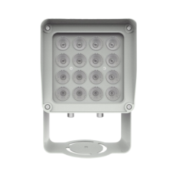 Lampara IR de Luz Estroboscópica, 16 Lámparas LED, Distancia Efectiva 16 a 25 Metros, Cobertura 10°