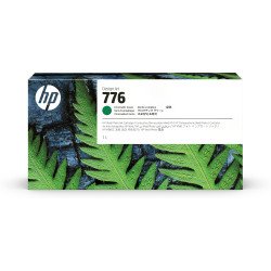HP Cartucho de tinta verde cromática 776 de 1 litro