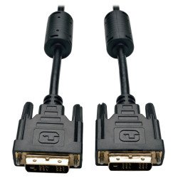 Cable DVI de Conexión Única, Cable para Monitor TMDS Digital (DVI-D M M), 4.57 m [15 pies] - Cable TMDS de Conexión Única DVI de