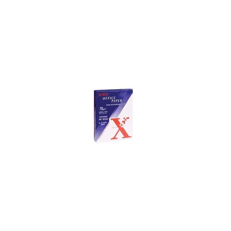 Papel Azul Carta 003M02040 Xerox - Papel Bond, Color blanco