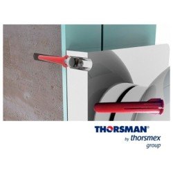 Taquete Thorsman TP2X 1/4 1103-1400 rojo 1000pieza