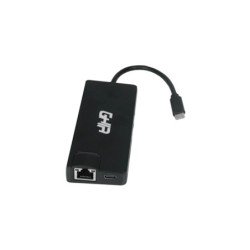 Adaptador Ghia HDMI a VGA con audio color negro