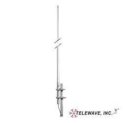 Antena colineal de fibra de vidrio para base, 150-157 MHz, 6 db, N hembra.