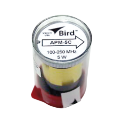 Elemento para wattmetro bird apm-16, 100-250 MHz, 5 watt.