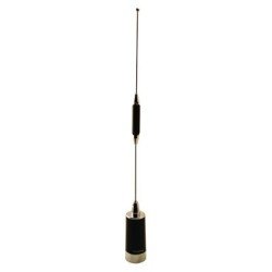 Antena móvil VHF/UHF, rango de frec. 144-148/430-450 MHz.