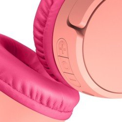 SoundForm Mini - Auriculares con diadema con micro - en oreja - Bluetooth - inalámbrico - conector de 3.5 mm - rosa