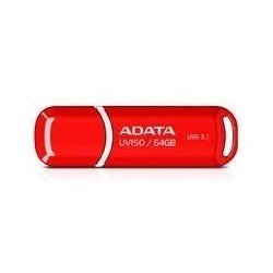 Memoria Adata 64GB USB 3.1 UV150 rojo