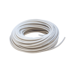 Cable doble aislado de alta durabilidad para cercas electrificadas bobina con 25 m (cable bujía)
