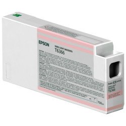 Cartucho Epson T636 UltraChrome HDR magenta claro, para Stylus Pro 7900/9900/9700/7700/7890/WT7900/9890. 700 ml.